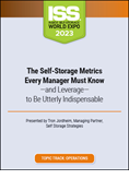 Video Pre-Order - The Self-Storage Metrics Every Manager Must Know—and Leverage—to Be Utterly Indispensable